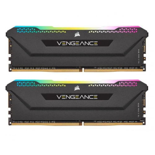 Pamięć DDR4 Vengeance RGB PRO SL 16GB/3200 (2*8GB) czarna C16 -4458829