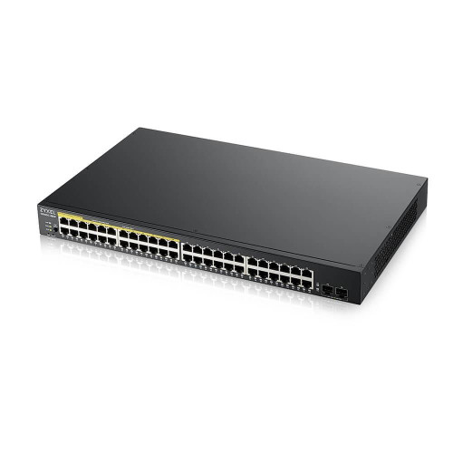 Przełącznik zarządzalny GS1900-48HP v2, 48-port GbE L2 Smart Switch 170W rack GS1900-48HPv2-4459440