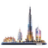 Puzzle 3D LED Dubaj-4463073