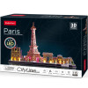 Puzzle 3D LED City Line Paryż-4463074