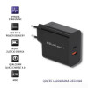 Ładowarka sieciowa | 63W | 5-20V | 1.5-3A | USB typ C PD | USB QC 3.0 | Czarna-4467373