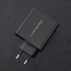 Ładowarka sieciowa | 63W | 5-20V | 1.5-3A | USB typ C PD | USB QC 3.0 | Czarna-4467376