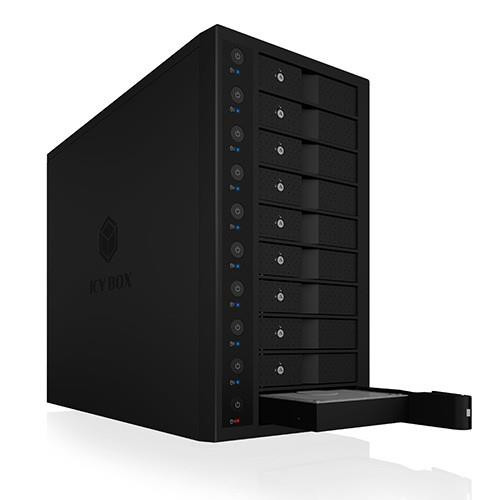 Obudowa IB-3810-C31 10x HDD Single System dla 3,5" HDD SATA I/II/III -4461262