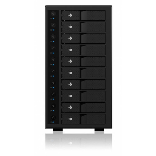 Obudowa IB-3810-C31 10x HDD Single System dla 3,5