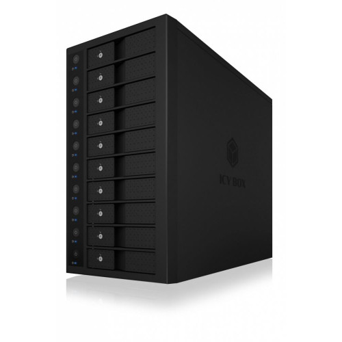 Obudowa IB-3810-C31 10x HDD Single System dla 3,5