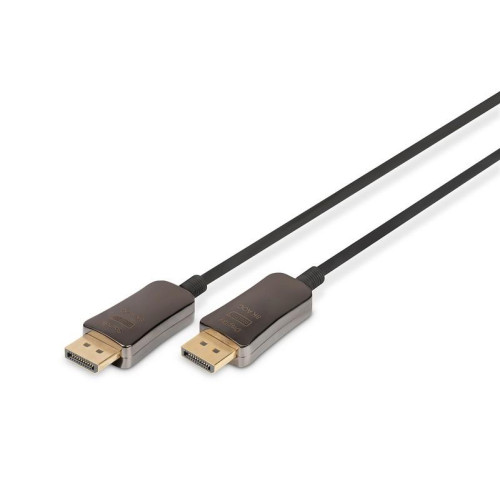 Kabel połączeniowy hybrydowy AOC DisplayPort 1.4 8K/60Hz UHD DP/DP M/M 30m Czarny-4461798