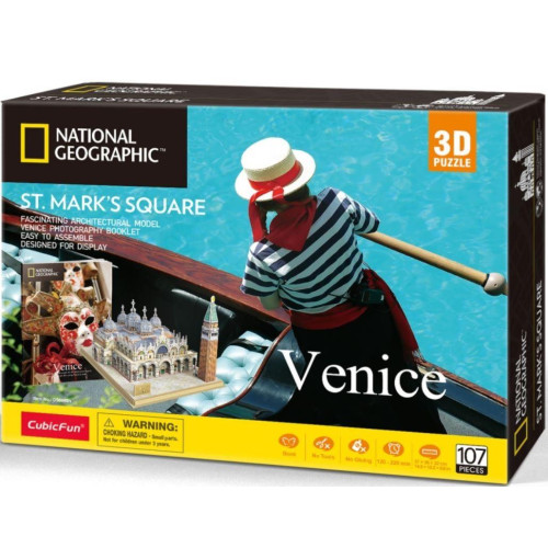 Puzzle 3D National Geographic - Wenecja-4463141