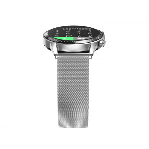 Smartwatch Gentleman GT Srebrny stalowy -4464798