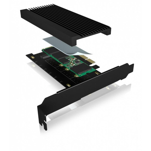 Karta PCI na M.2 SSD NVMe IB-PCI208-HS z radiatorem -4466882