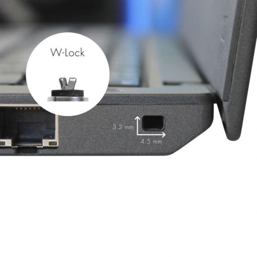 Dicota Security Cable Wedge lock Ultra Slim - keyed-4467200