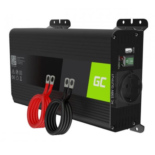 Przetwornica napięcia Inwerter 12V 500W/1000W-4467599