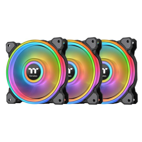 Wentylator - Riing Quad 14 RGB Radiator Fan TT Premium Edition 3Pack -4469296