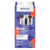 Słuchawki douszne BASIC 604 przewodowe Czarno-czerwone-4470740