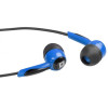 Słuchawki przewodowe, nauszne BASIC 604 Czarno-niebieskie-4470743