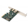 Karta rozszerzeń (Kontroler) USB 3.1 PCI Express USB A/ Typ C 3.1 Gen.2 10Gbps Chipset: ASM1142-4470897