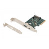 Karta rozszerzeń (Kontroler) USB 3.1 PCI Express USB A/ Typ C 3.1 Gen.2 10Gbps Chipset: ASM1142-4470899