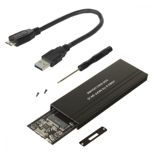 Obudowa dysku twardego USB 3.0 dla dysków twardych M.2 SDD NGFF Maclean MCE582 -4470375