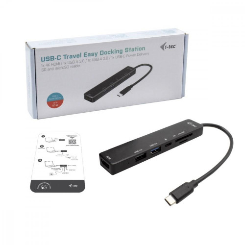 !i-tec USB-C Travel Easy Dock 4K HDMI + Power Delivery 60 W -4471320