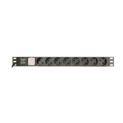 Listwa zasilająca rack (PDU), 8 gniazd typ Schuko, 1U, 16A, wtyk Schuko 3m-4471357