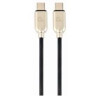 Kabel PowerDelivery USB C M/M 60W 1m czarny -4481916
