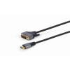 Kabel HDMI do DVI w oplocie 1.8m pozłacane końcówki -4481928
