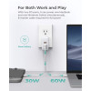 PA-B6S White Omnia Mix GaN ładowarka sieciowa 3xUSB (2xUSB C+1xUSB A) 90W-4485926