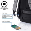 Plecak antykradzieżowy BOBBY HERO XL GREY-4486778