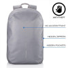 Plecak antykradzieżowy BOBBY SOFT GREY-4486974