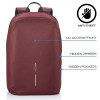 Plecak antykradzieżowy BOBBY SOFT RED-4487019