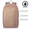Plecak antykradzieżowy BOBBY SOFT BROWN-4487033