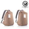 Plecak antykradzieżowy BOBBY SOFT BROWN-4487036
