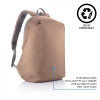 Plecak antykradzieżowy BOBBY SOFT BROWN-4487037