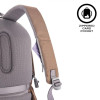 Plecak antykradzieżowy BOBBY SOFT BROWN-4487043