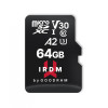 Karta pamięci microSD IRDM 64GB UHS-I U3 A2 + adapter-4487898