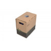 Kabel teleinformatyczny instalacyjny kat.6, U/UTP, Dca, drut, AWG 23/1, LSOH, 305m, fioletowy, karton-4489488