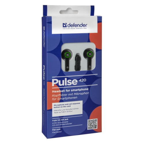Słuchawki przewodowe douszne PULSE 420-4482671