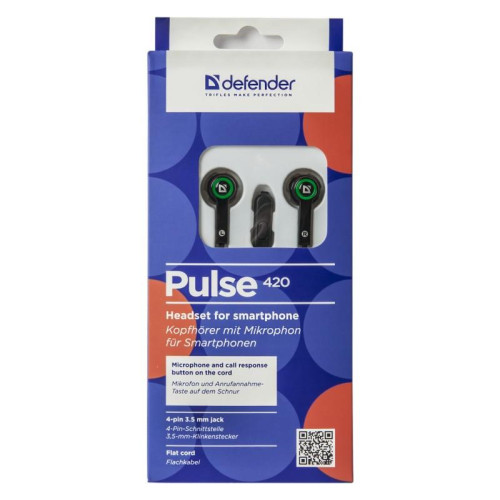 Słuchawki przewodowe douszne PULSE 420-4482672