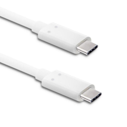 Kabel USB 3.1 typ C męski | USB 3.1 typ C męski | 1m | Biały -4485147