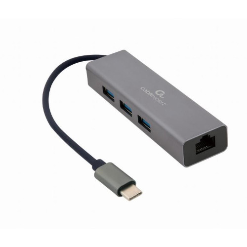 Hub 3 portowy USB 3.1 z kartą sieciową-4485739