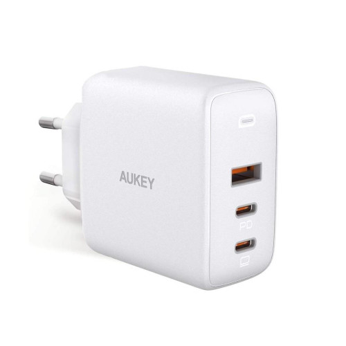 PA-B6S White Omnia Mix GaN ładowarka sieciowa 3xUSB (2xUSB C+1xUSB A) 90W-4485923