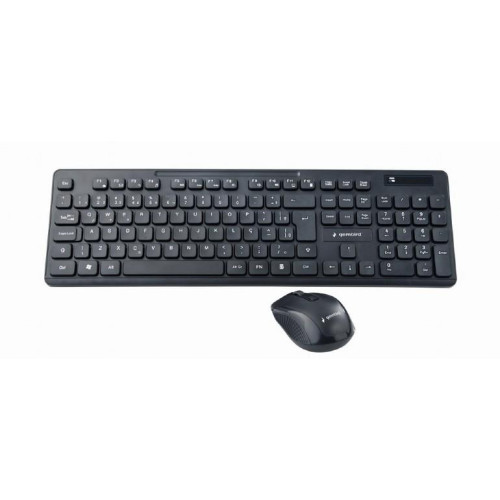 Zestaw klawiatura+mysz czarny/bezprzewodowy US-4486150