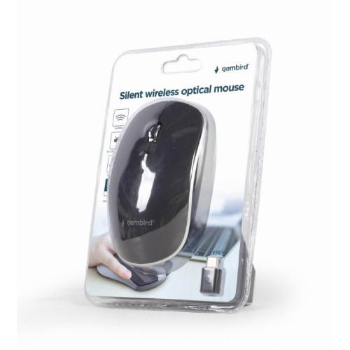 Mysz optyczna bezprzewodowa z odbiornikiem USB-C-4486158