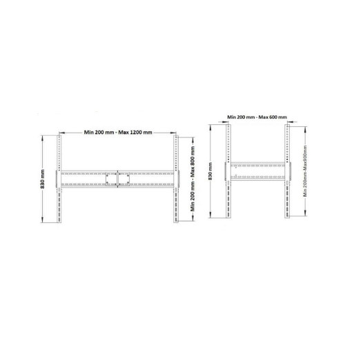 Neomounts by Newstar Flat Screen Wall Mount - ideal for LFDs (fixed) - 150 KG-4486358