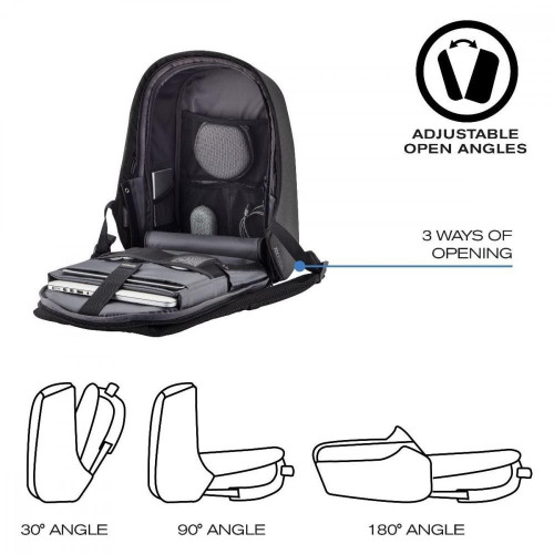 Plecak antykradzieżowy BOBBY HERO XL BLACK-4486753