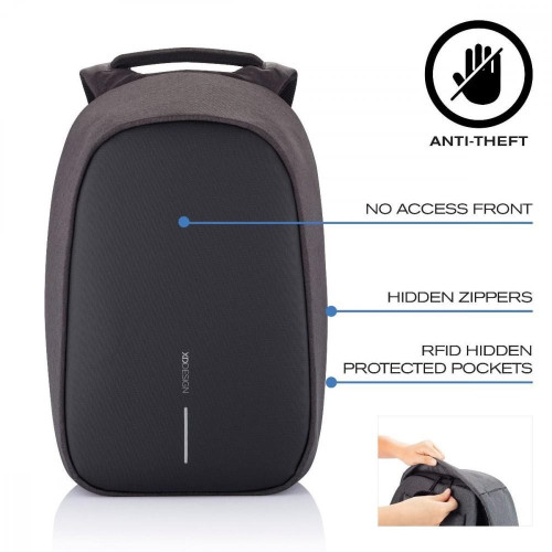 Plecak antykradzieżowy BOBBY HERO XL BLACK-4486754