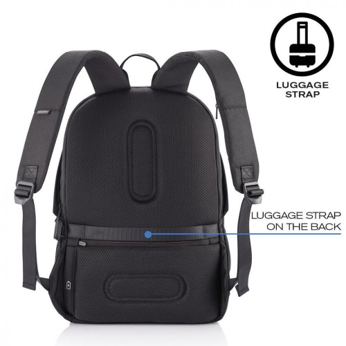 Plecak antykradzieżowy BOBBY SOFT BLACK-4486963