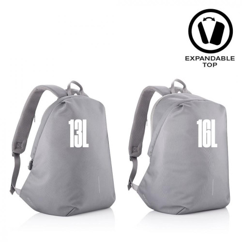 Plecak antykradzieżowy BOBBY SOFT GREY-4486977