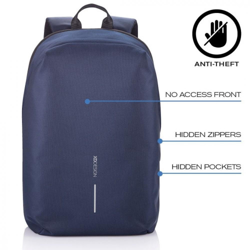 Plecak antykradzieżowy BOBBY SOFT NAVY-4486990