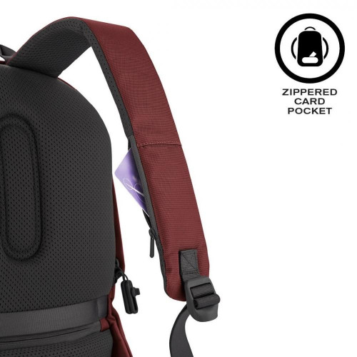 Plecak antykradzieżowy BOBBY SOFT RED-4487029
