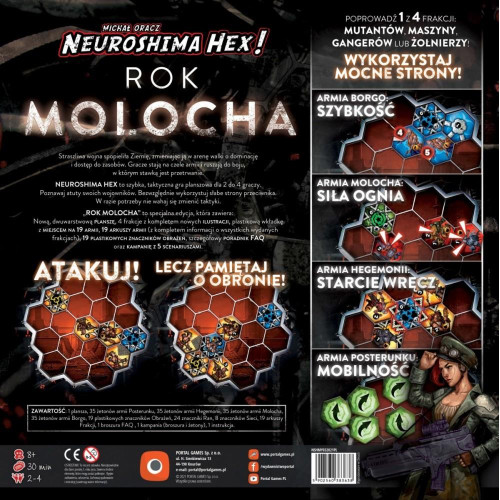 Gra Neuroshima Hex 3.0 Rok Molocha-4487936